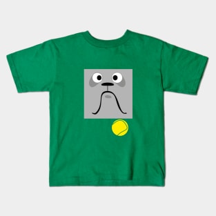 Pug! Ball! Ball! Kids T-Shirt